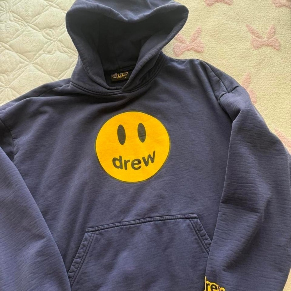 dark navy blue Drew House hoodie - Picture 6 of 8